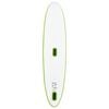 vidaXL Inflatable Stand Up Paddleboard with Sail Set Green and White