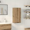 vidaXL Bathroom Cabinet Artisan Oak Engineered wood Medium