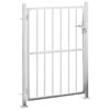 vidaXL Garden Gate 39.4" x 57.1" Stainless Steel