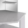 vidaXL Dresser Concrete Grey MDF, Melamine Medium Dressing Table