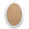 vidaXL Wall Mirror Silver Wood, glass, engineered wood Medium