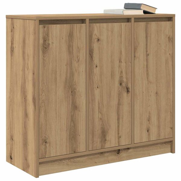 vidaXL Sideboard Artisan Oak Engineered Wood Medium Storage Cabinet