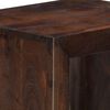 vidaXL Console Cabinet Brown Solid acacia wood 15.7x11.8x43.3 in