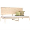 vidaXL Day Bed without Mattress 35.4x78.7" Solid Wood Pine