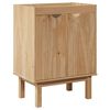 vidaXL Bathroom Furniture Set Honey Solid pine wood, engineered wood