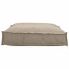 vidaXL Cushion Taupe 27.56 x 27.56 x 4.72 in Oxford Fabric