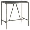 vidaXL Garden Bar Set Grey, Black, Dark grey