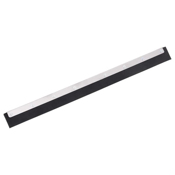 vidaXL Floor Squeegee Head 23.8x0.8x2.0" Steel and Rubber