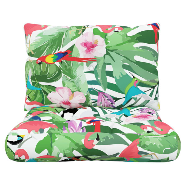 vidaXL Pallet Cushion Multicolour Oxford fabric (100% polyester)