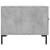 vidaXL Coffee Table Concrete Grey Engineered Wood Medium Coffee Table