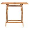 vidaXL Dining Table Teak wood
