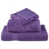 vidaXL Towel Set of 10 Purple 100% Cotton Extra Large Towel