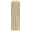 vidaXL Room Divider Sonoma Oak Engineered Wood Medium Room Divider