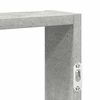 vidaXL Wall Shelf Concrete Grey Engineered Wood Medium Wall Shelf