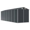 vidaXL Garden Shed Anthracite Galvanized Steel Large Garden Shed