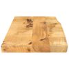 vidaXL Table Top Natural Solid rough mango wood with a natural finish