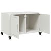 vidaXL TV Cabinet White Cold-rolled steel Medium TV Cabinet