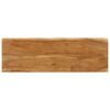 vidaXL Bench with Live Edge 41.3" Solid Wood Acacia