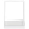vidaXL Oven Cabinet White Engineered Wood Compact Adjustable Feet