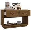 vidaXL TV Cabinet Honey brown Solid pine wood Medium TV Cabinet