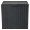 Keter Outdoor Storage Box Anthracite Plastic PP Large Durable