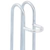 vidaXL Bicycle Stand for 3 Bikes Floor Freestanding Galvanized Steel
