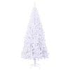 vidaXL Christmas Tree White PVC, Plastic Tall Artificial Christmas Tree