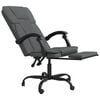 vidaXL Reclining Office Chair Dark Gray