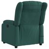 vidaXL Massage Recliner Chair Dark Green