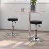 vidaXL Dining Chair Set of 2 Black
