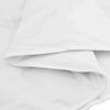 vidaXL Duvet White 94.49 x 86.61 in Feather