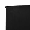 vidaXL Wind Screen Black Non-woven fabric, Wood 236.2 x 63.0 in Foldable