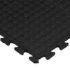 vidaXL Rubber Floor Tile Black 0.47" 35.4"x47.2"