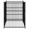 vidaXL Outdoor Dog Kennel 59.1"x59.1"x72.8"