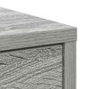 vidaXL Sideboard Gray Sonoma Engineered wood Medium Sideboard
