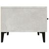 vidaXL TV Cabinet Concrete grey Engineered wood