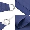 vidaXL Sunshade Sail Oxford Fabric Square 9.8x9.8' Blue