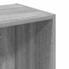 vidaXL Bookcase Grey Sonoma Engineered wood Medium Bookcase