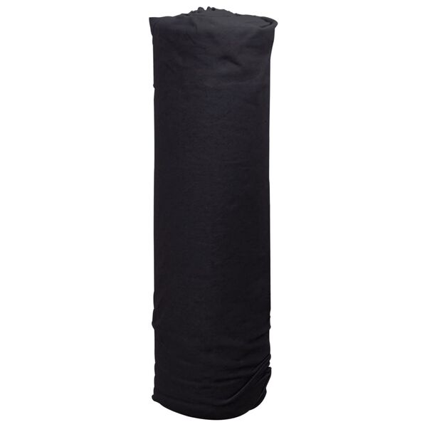vidaXL Geotextile Membrane Black Polyester fiber 3.3 x 32.8 feet Durable