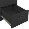 vidaXL Filing Cabinet Anthracite Steel Medium Anthracite Filing Cabinet