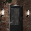 vidaXL Outdoor Wall Light Black Stainless Steel Outdoor Wall Light