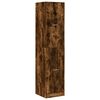vidaXL Apothecary Cabinet Smoked Oak Engineered Wood Large