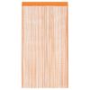 vidaXL String Curtains 2 pcs Orange 55.1x98.4"