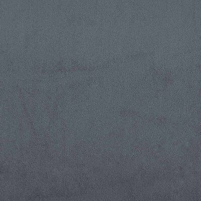 Close-up of upholstery fabric texture in blue-gray color.
