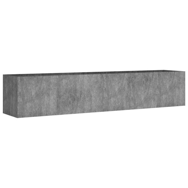 vidaXL Garden Raised Bed Rusty Corten Steel 78.7 x 15.7 x 15.7 in