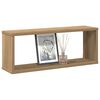 vidaXL Wall Cube Shelf Set of 6 Artisan Oak Engineered Wood