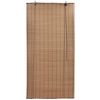 vidaXL Brown Bamboo Roller Blinds 59.1"x86.6"