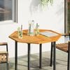 vidaXL Table Top Natural Wood Solid Acacia wood Medium Table Top