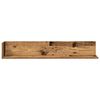 vidaXL Wall Shelf Old wood Engineered wood Medium Wall Shelf
