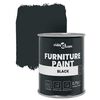 vidaXL Furniture Paint Black 3.94 x 3.94 x 4.80 in Wall Print